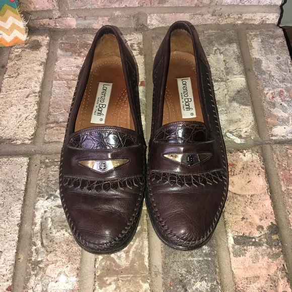 Lorenzo Banfi Shoes Lorenzo Banfi Men Brown Dress Shoes Pull